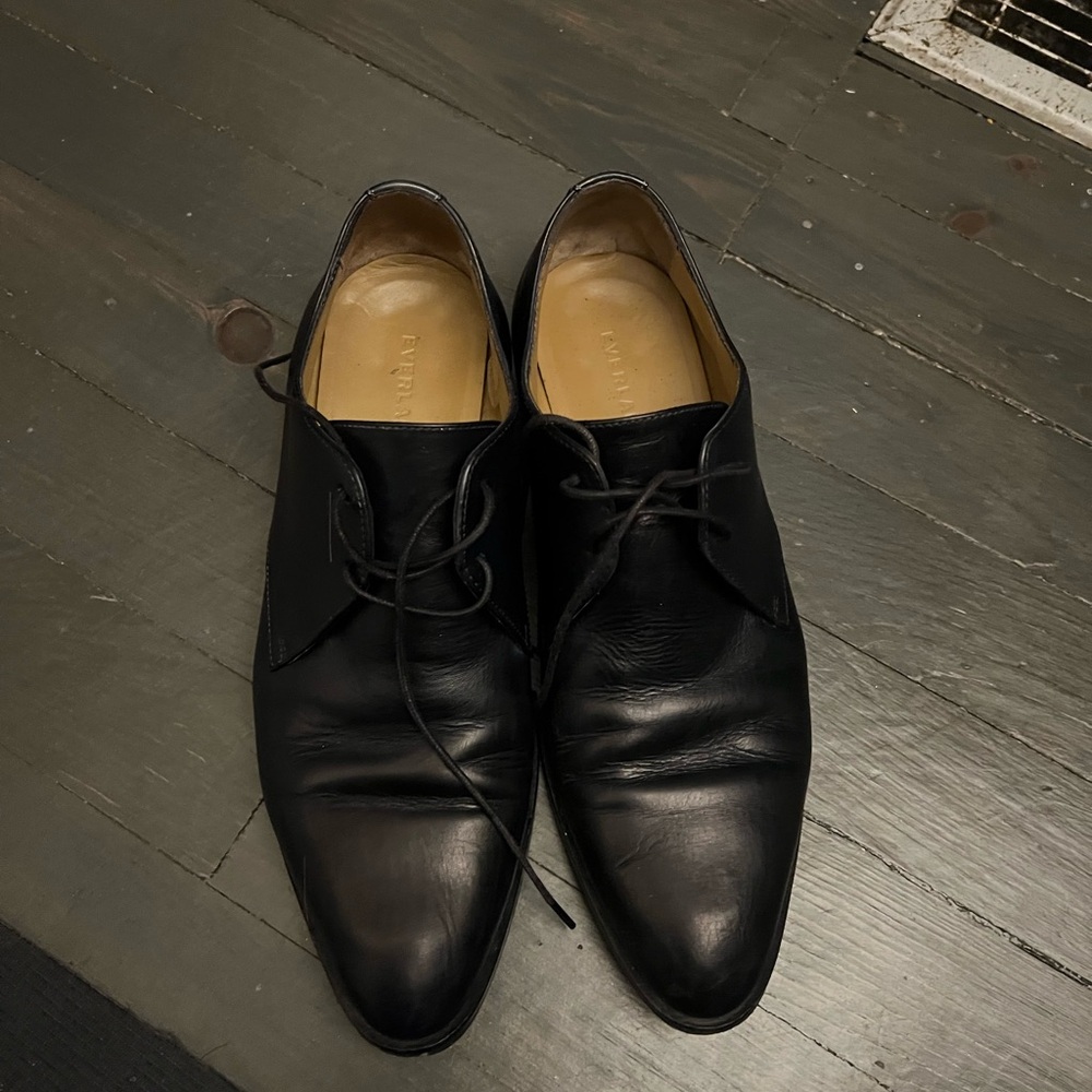 Everlane Black Leather Women's loafers